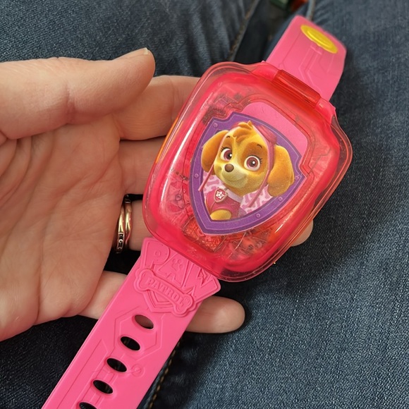 Nickelodeon Vtech Paw Patrol Skye Learning Watch Pink 2018 Spin Master WORKS - Picture 4 of 4